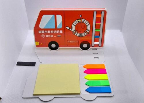 消防車造型便利貼